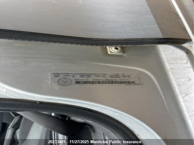 2011 Volkswagen Jetta 2.0 VIN: 3VW2K7AJ2BM388901 Lot: 20233441