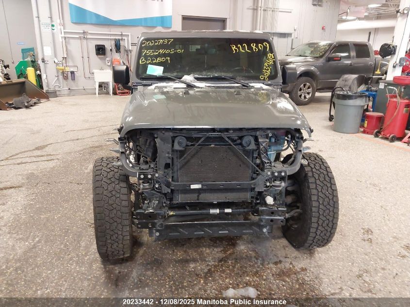 2022 Jeep Wrangler Unlimited Sport VIN: 1C4HJXDN8NW185627 Lot: 20233442