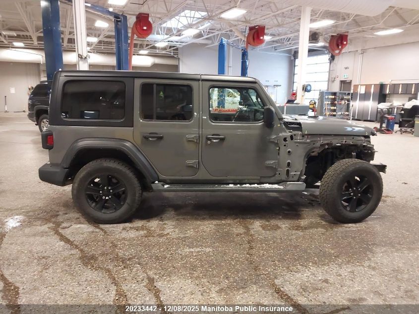 2022 Jeep Wrangler Unlimited Sport VIN: 1C4HJXDN8NW185627 Lot: 20233442