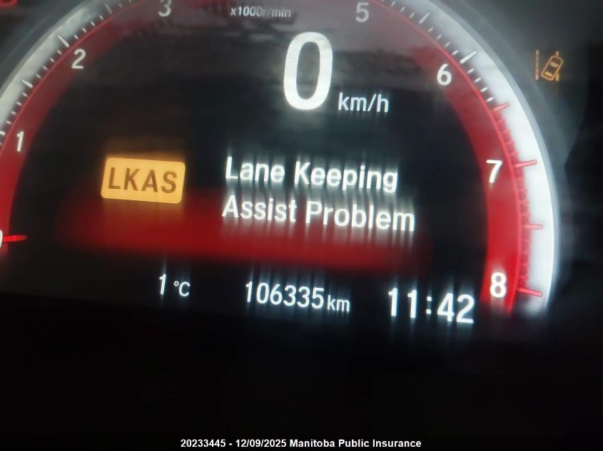 2017 Honda Civic Sport VIN: SHHFK7H43HU305752 Lot: 20233445