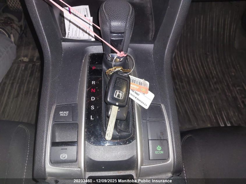 2019 Honda Civic Lx VIN: 2HGFC2F51KH043245 Lot: 20233460