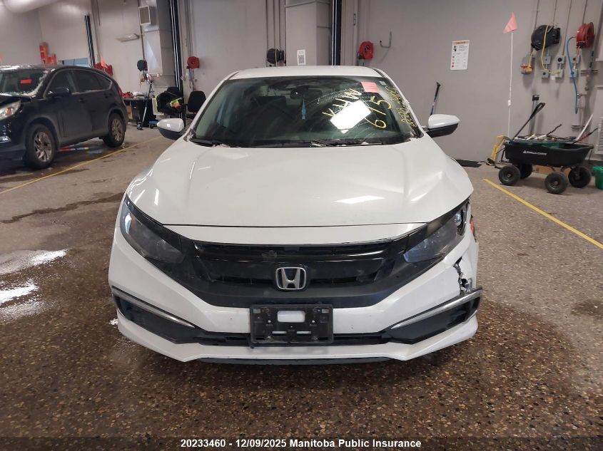2019 Honda Civic Lx VIN: 2HGFC2F51KH043245 Lot: 20233460