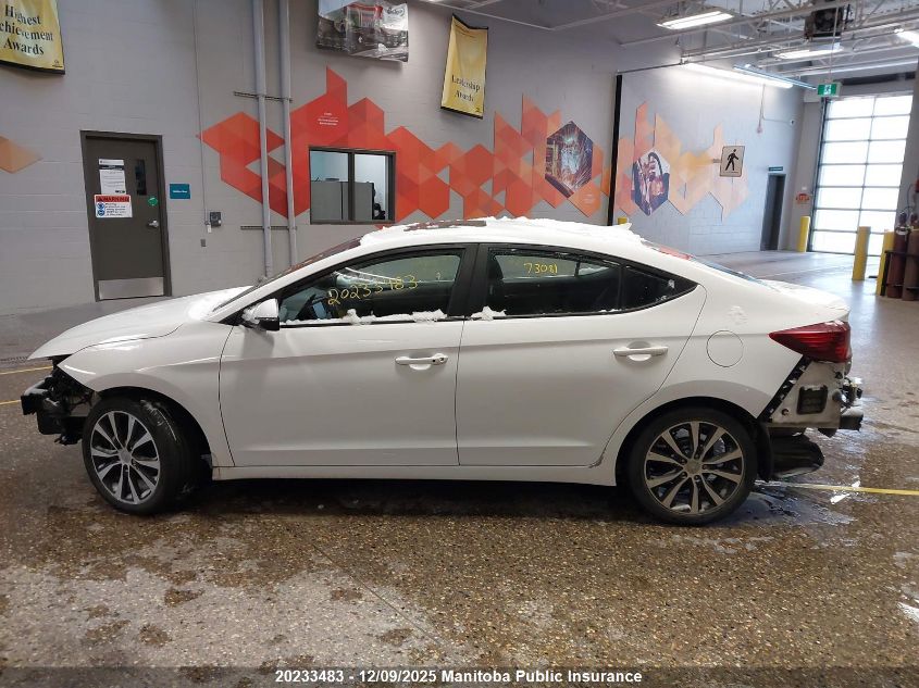 2019 Hyundai Elantra Preferred VIN: KMHD84LF6KU801136 Lot: 20233483