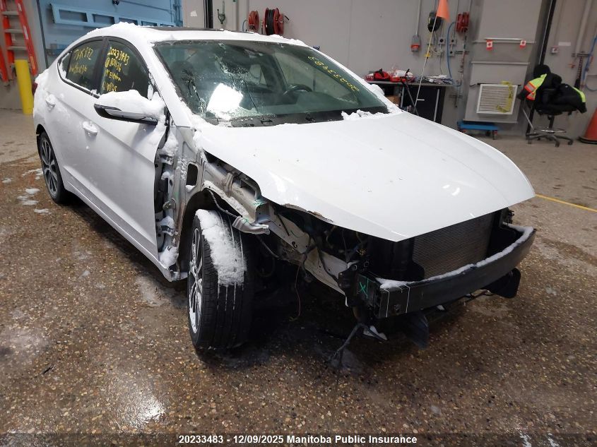 2019 Hyundai Elantra Preferred VIN: KMHD84LF6KU801136 Lot: 20233483