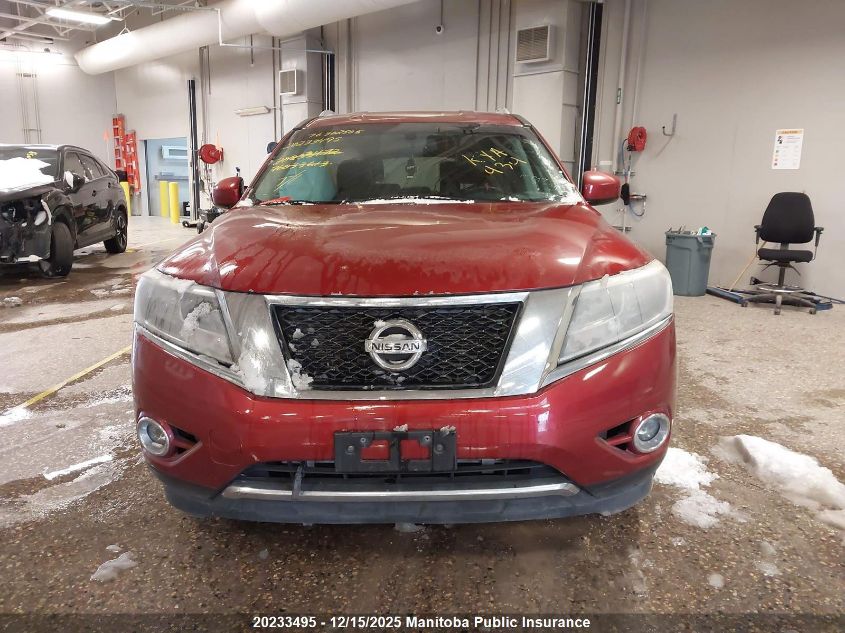 2013 Nissan Pathfinder Sl VIN: 5N1AR2MM5DC602640 Lot: 20233495