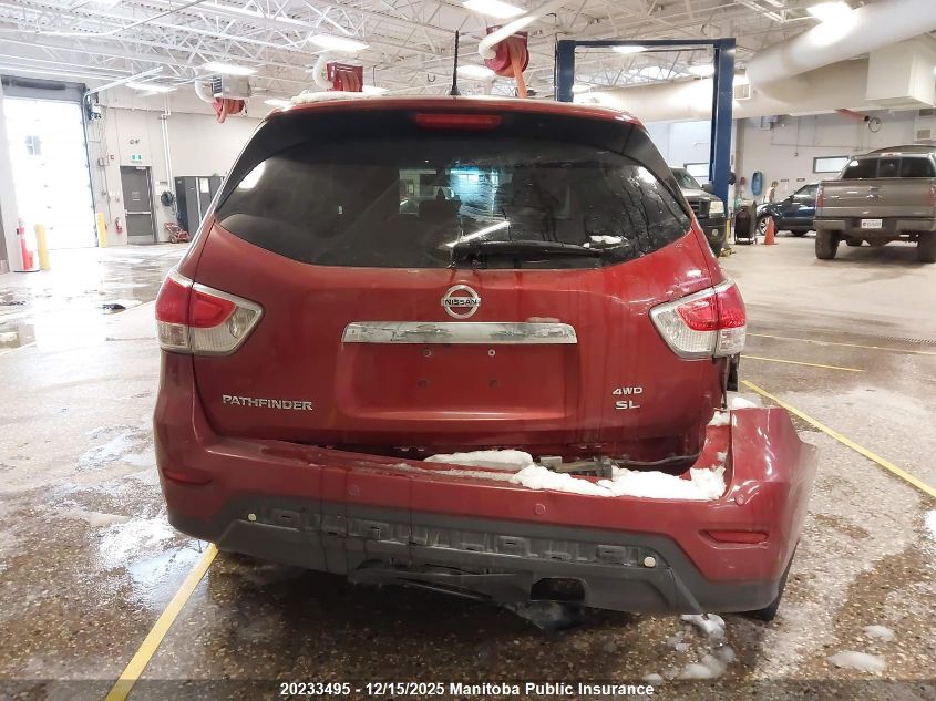 2013 Nissan Pathfinder Sl VIN: 5N1AR2MM5DC602640 Lot: 20233495