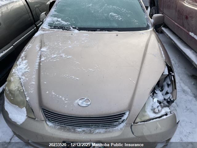 2006 Lexus Es 330 VIN: JTHBA30GX65152818 Lot: 20233520