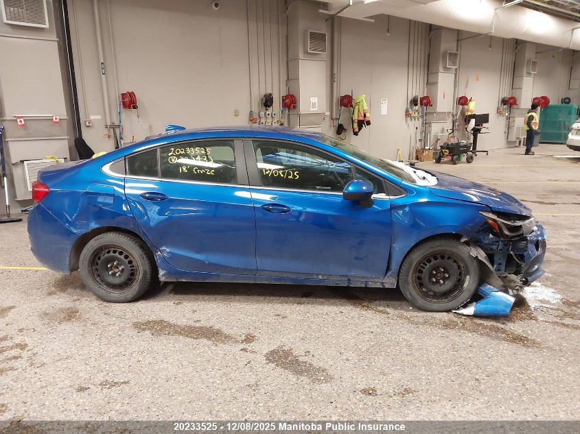 2018 Chevrolet Cruze Lt Turbo VIN: 1G1BE5SM2J7232432 Lot: 20233525