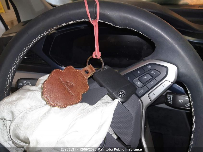 2024 Volkswagen Taos Comfortline 1.5 Tsi VIN: 3VVUX7B24RM087174 Lot: 20233531