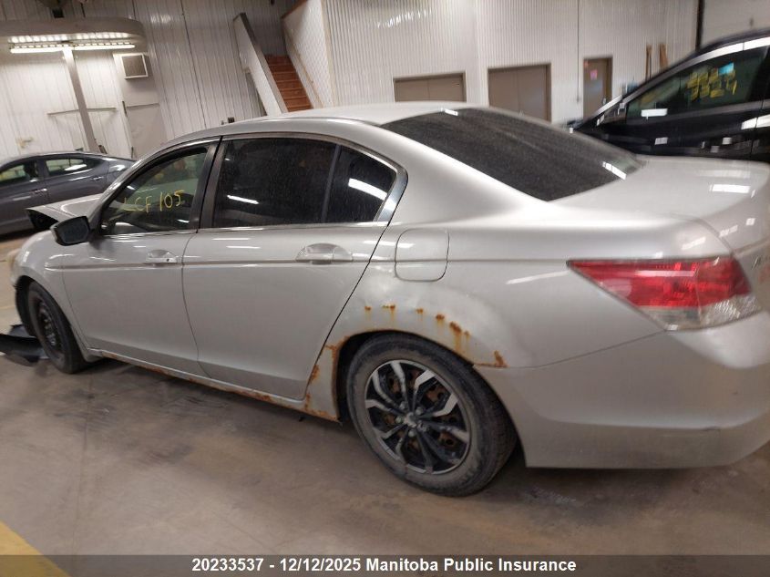 2008 Honda Accord Lx VIN: 1HGCP26378A800730 Lot: 20233537