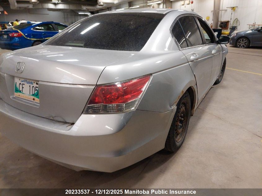 2008 Honda Accord Lx VIN: 1HGCP26378A800730 Lot: 20233537