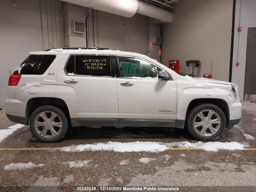 2017 GMC Terrain Sle VIN: 2GKALNEK7H6331376 Lot: 20233539