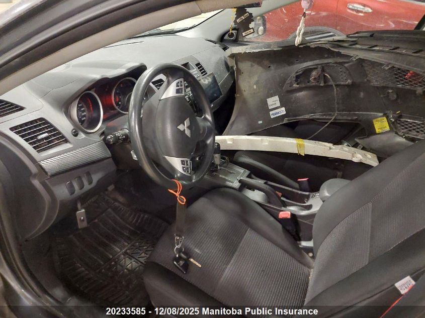 2009 Mitsubishi Lancer Gt VIN: JA3AU26U69U608298 Lot: 20233585