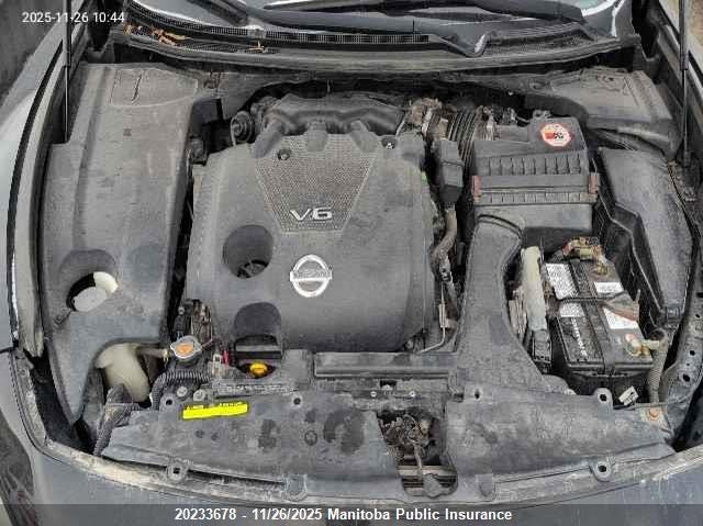 2011 Nissan Maxima 3.5 Sv VIN: 1N4AA5AP9BC859833 Lot: 20233678