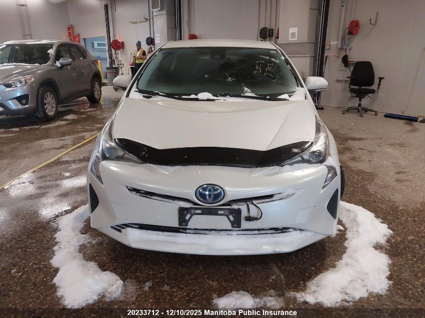 2018 Toyota Prius VIN: JTDKBRFU1J3058538 Lot: 20233712