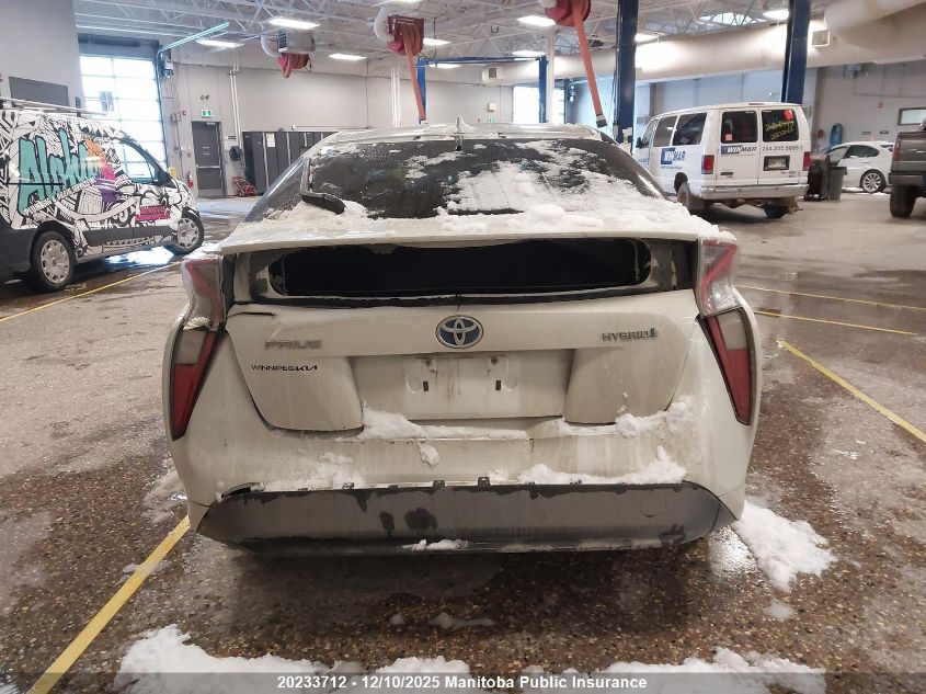 2018 Toyota Prius VIN: JTDKBRFU1J3058538 Lot: 20233712