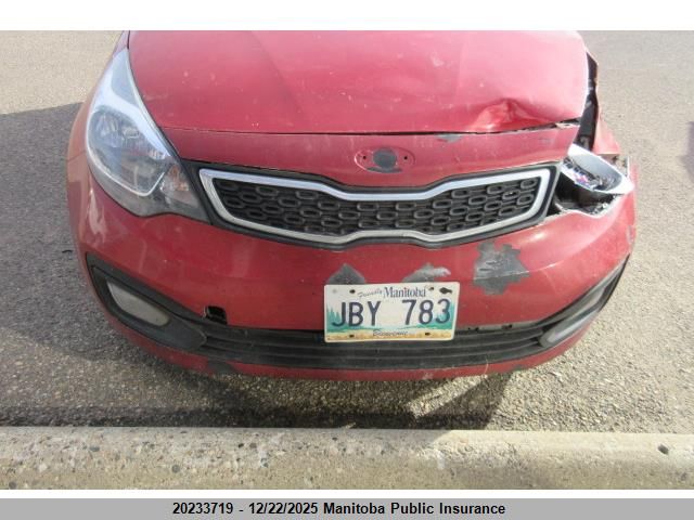 2014 Kia Rio Ex VIN: KNADN4A38E6378054 Lot: 20233719