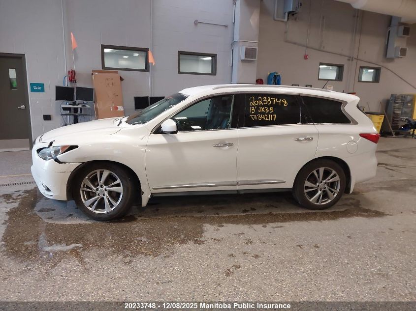 2013 Infiniti Jx35 VIN: 5N1AL0MM7DC342117 Lot: 20233748