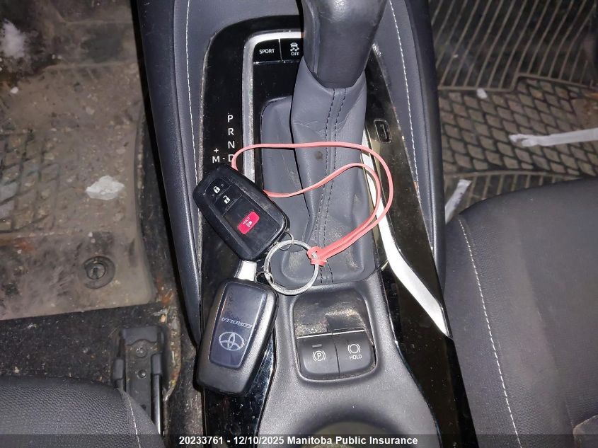 2019 Toyota Corolla Se VIN: JTNK4RBE5K3066101 Lot: 20233761