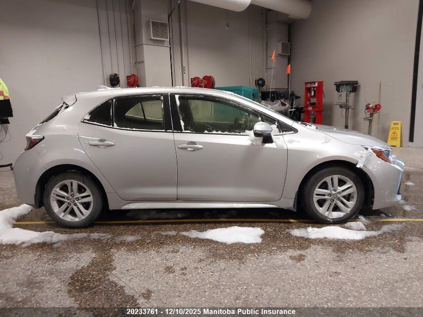 2019 Toyota Corolla Se VIN: JTNK4RBE5K3066101 Lot: 20233761