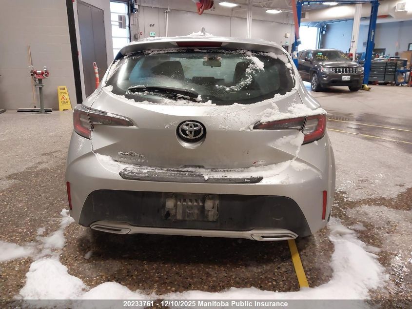 2019 Toyota Corolla Se VIN: JTNK4RBE5K3066101 Lot: 20233761