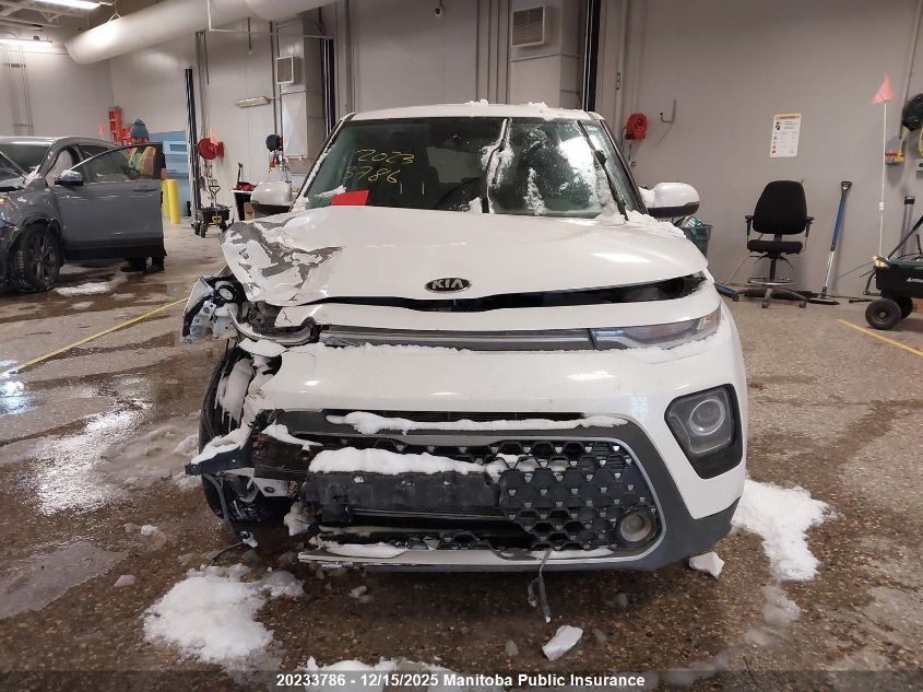 2020 Kia Soul Ex VIN: KNDJ33AUXL7077162 Lot: 20233786