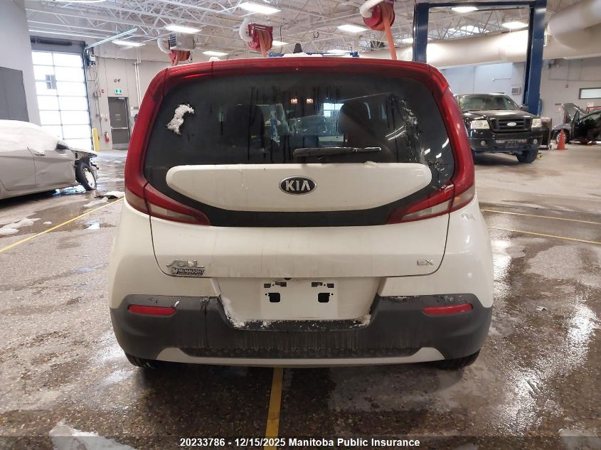 2020 Kia Soul Ex VIN: KNDJ33AUXL7077162 Lot: 20233786