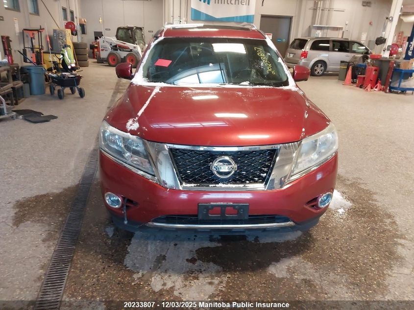 2014 Nissan Pathfinder Platinum VIN: 5N1AR2MM6EC613941 Lot: 20233807