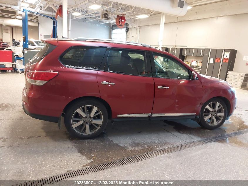 2014 Nissan Pathfinder Platinum VIN: 5N1AR2MM6EC613941 Lot: 20233807