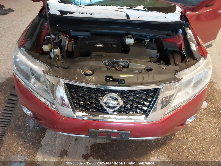 2014 Nissan Pathfinder Platinum VIN: 5N1AR2MM6EC613941 Lot: 20233807