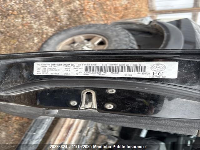 2013 Ram 2500 Slt VIN: 3C6UR5DL2DG576268 Lot: 20233824