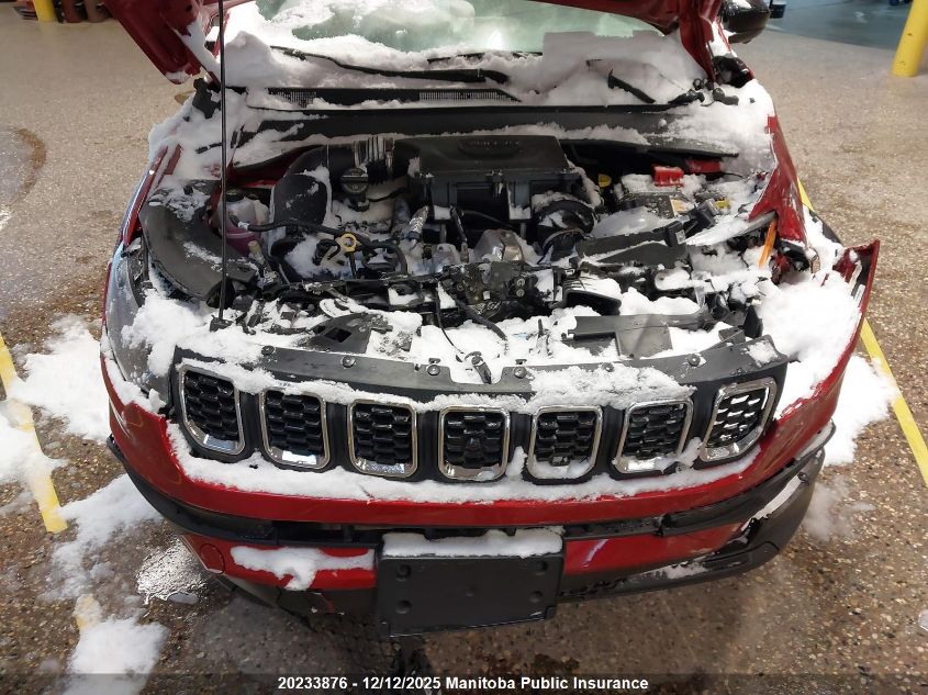 2025 Jeep Compass North VIN: 3C4NJDBN7ST505946 Lot: 20233876