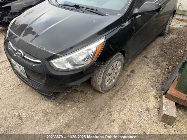 2015 Hyundai Accent Gs VIN: KMHCT5AE2FU228588 Lot: 20233879