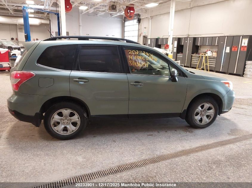 2014 Subaru Forester 2.5I Touring VIN: JF2SJCLCXEH436393 Lot: 20233901