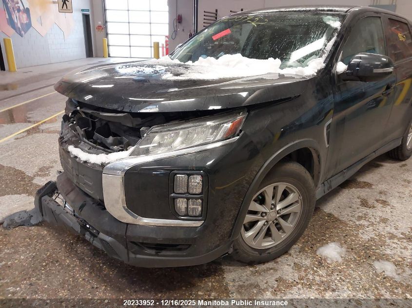 2021 Mitsubishi Rvr Se VIN: JA4AHUAU7MU606314 Lot: 20233952