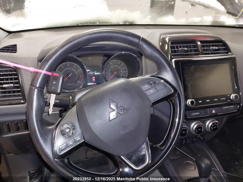 2021 Mitsubishi Rvr Se VIN: JA4AHUAU7MU606314 Lot: 20233952