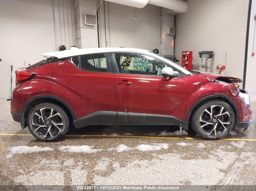 2019 Toyota C-Hr Xle VIN: NMTKHMBX4KR072319 Lot: 20233977