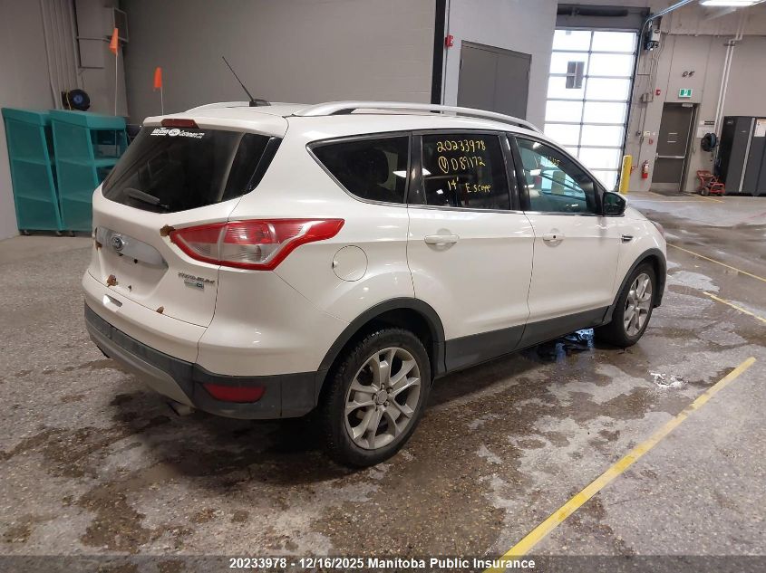 2014 Ford Escape Titanium VIN: 1FMCU9J90EUD89172 Lot: 20233978