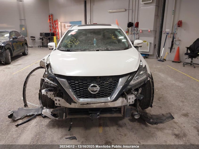 2019 Nissan Murano Sl VIN: 5N1AZ2MS2KN148914 Lot: 20234012