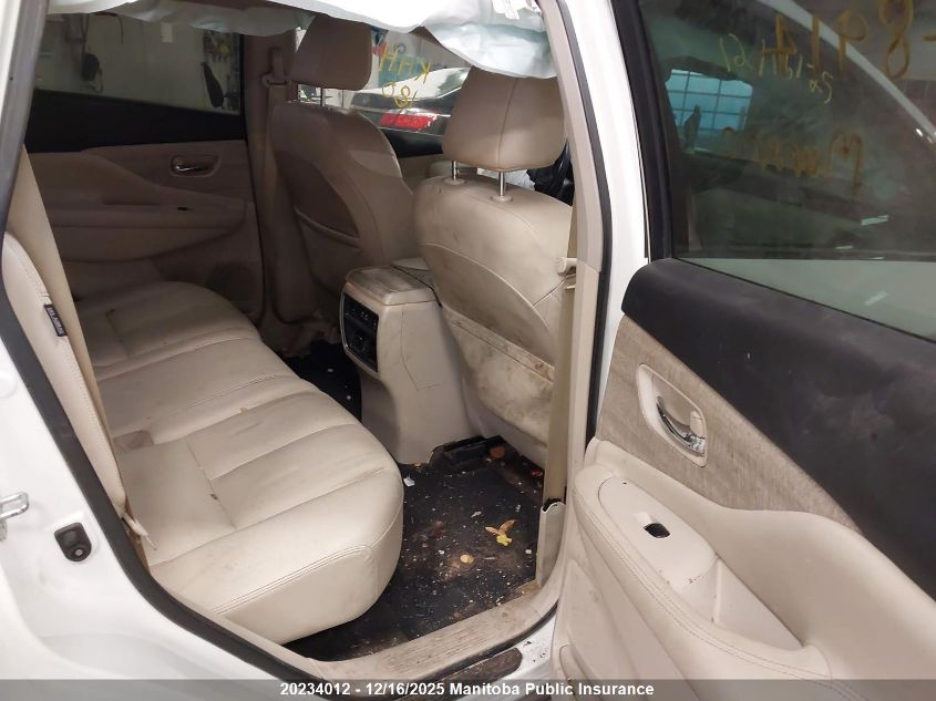 2019 Nissan Murano Sl VIN: 5N1AZ2MS2KN148914 Lot: 20234012