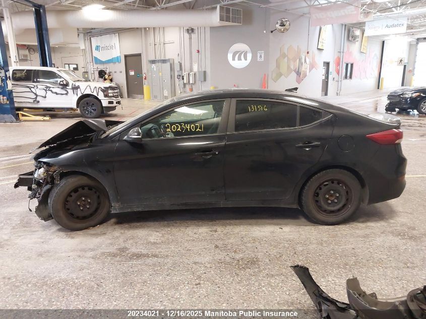 2017 Hyundai Elantra Gls VIN: KMHD84LF6HU425417 Lot: 20234021