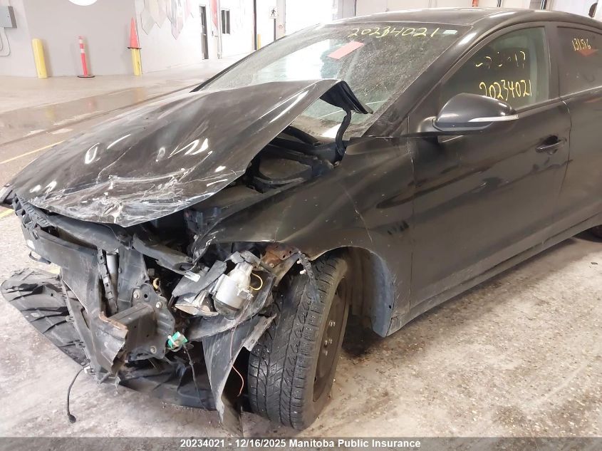 2017 Hyundai Elantra Gls VIN: KMHD84LF6HU425417 Lot: 20234021