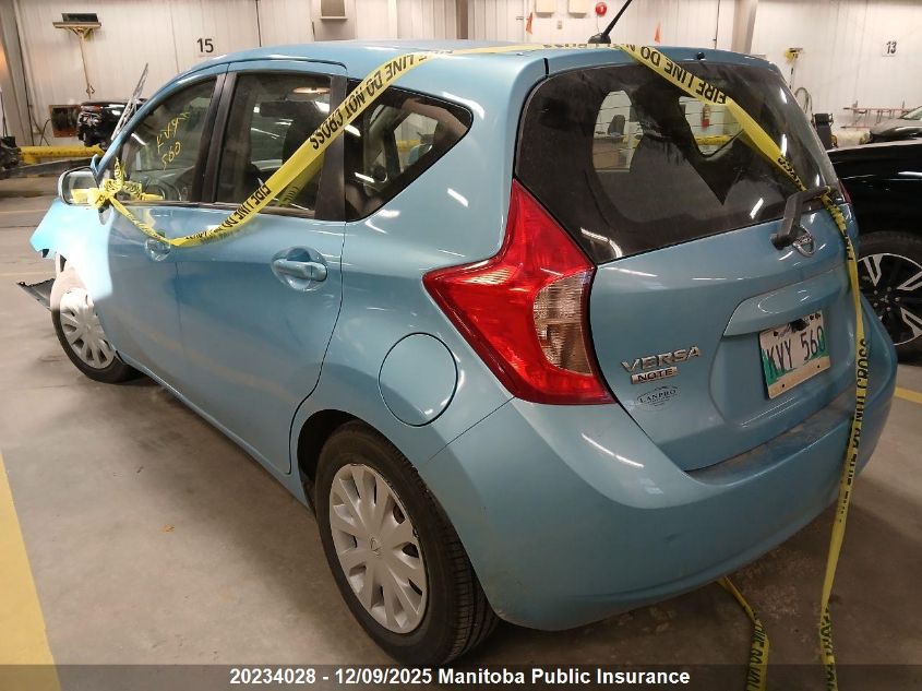 2014 Nissan Versa Note Sv VIN: 3N1CE2CP5EL392439 Lot: 20234028