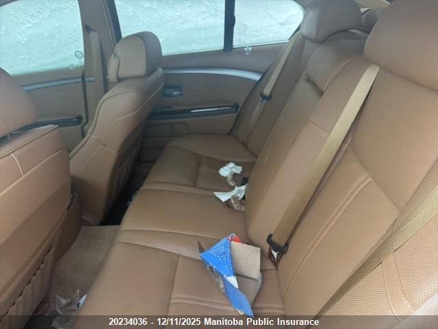 2006 BMW 750 I VIN: WBAHL83566DT04867 Lot: 20234036