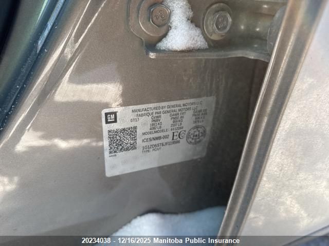 2018 Chevrolet Malibu Lt VIN: 1G1ZD5ST6JF119596 Lot: 20234038