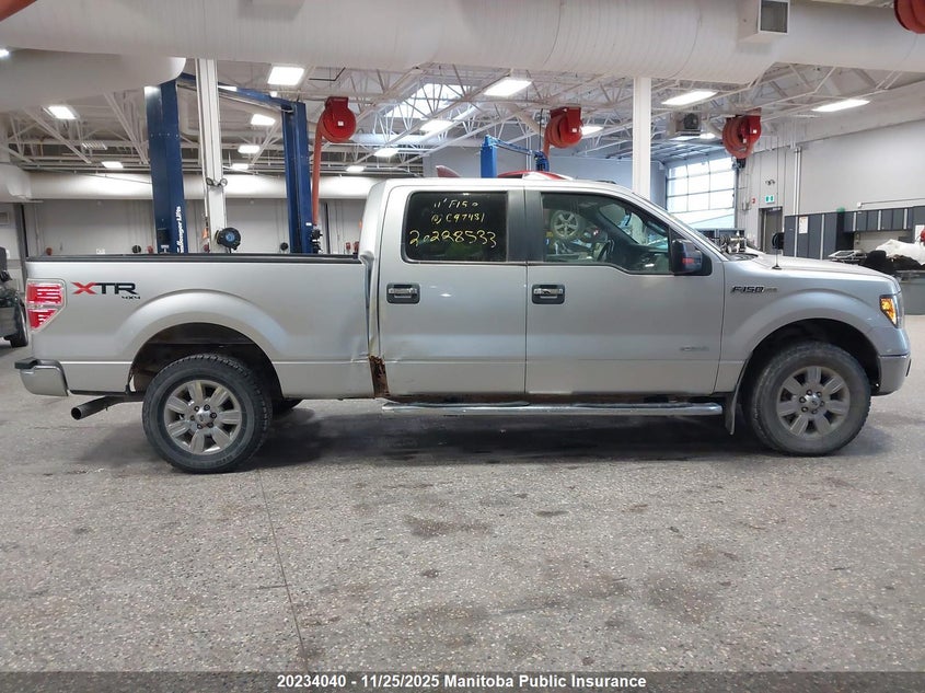 2011 Ford F-150 Xlt VIN: 1FTFW1ET9BFC97481 Lot: 20234040
