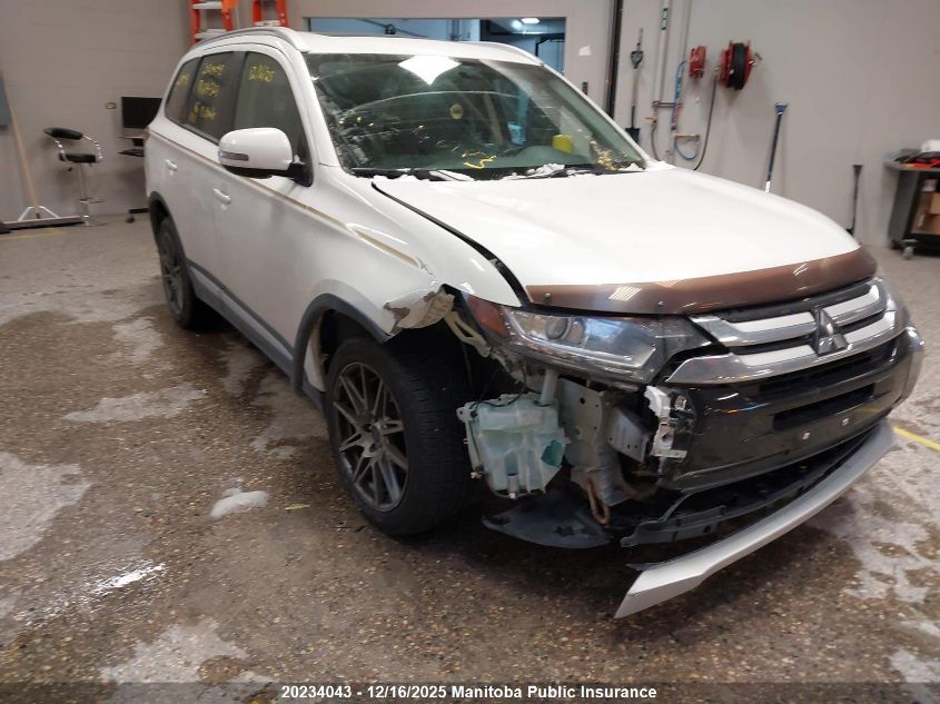 2016 Mitsubishi Outlander Gt VIN: JA4JZ3AX5GZ604523 Lot: 20234043