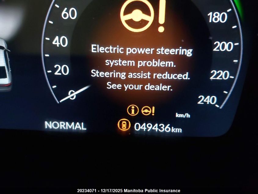 2024 Honda Accord Touring Hybrid VIN: 1HGCY2F87RA801015 Lot: 20234071