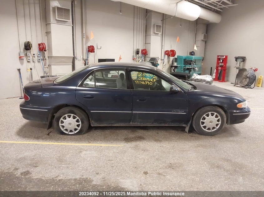 2001 Buick Century Custom VIN: 2G4WS52J911146390 Lot: 20234092