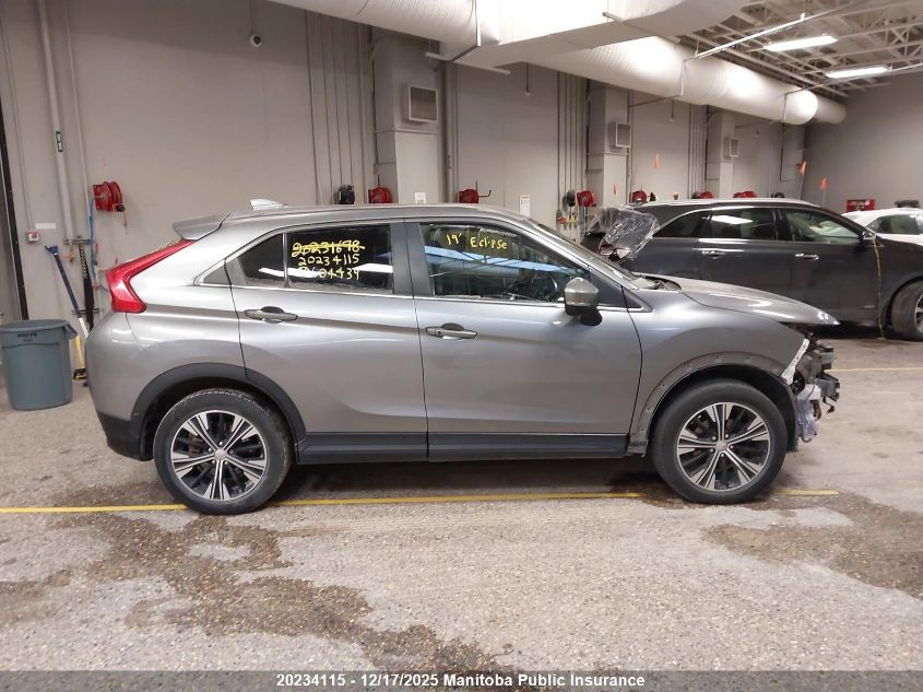 2019 Mitsubishi Eclipse Cross Se VIN: JA4AT4AA0KZ604439 Lot: 20234115